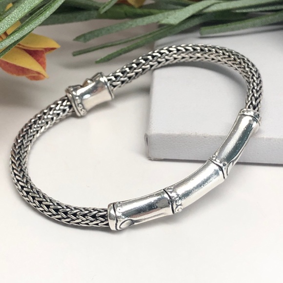 John Hardy Jewelry - John Hardy Bamboo Station Classic Chain Bracelet